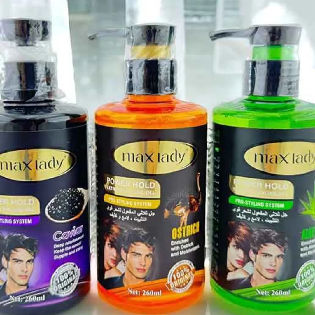 ژل چسب مو پمپی مکس لیدی