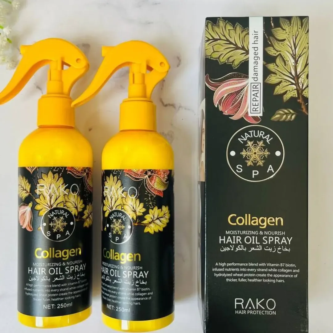 اسپری دوفاز مو نرم کننده کلاژن راکو