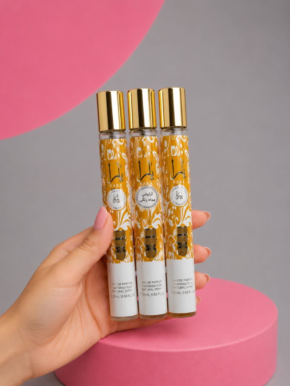 ✨ عطر قلمی یارا نارنجی✨ یه رایحه گرم و دلبر برای خانومایی که عطرهای شیرین و خاص دوست دارن 🧡 کوچیک و کاربردی، همیشه همراهت باشه تا هرجا خواستی خوشبو بمونی ‌‌(⁠✿⁠ ⁠♡⁠‿⁠♡⁠)‌ https://eitaa.com/Mahsolat_naderi