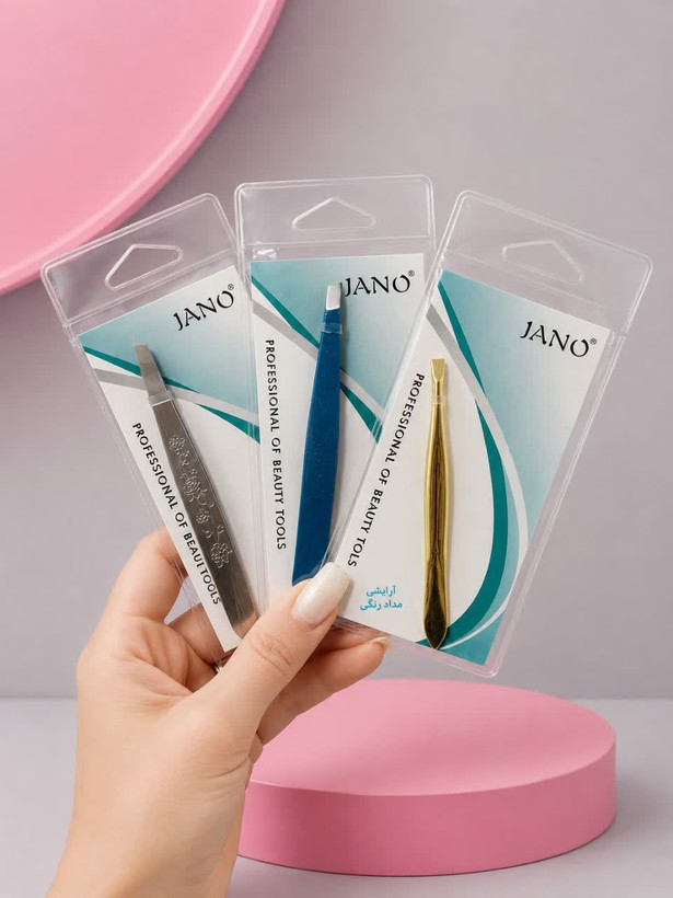 موچینهای JANO ✨ تمیز، دقیق و خوشدست؛ برای فرم دادن ابرو و برداشتن ریزترین موها. 😍 در چند مدل و رنگ جذاب، یه وسیله ضروری که همیشه باید توی کیف آرایشت باشه. 💖 https://eitaa.com/Mahsolat_naderi